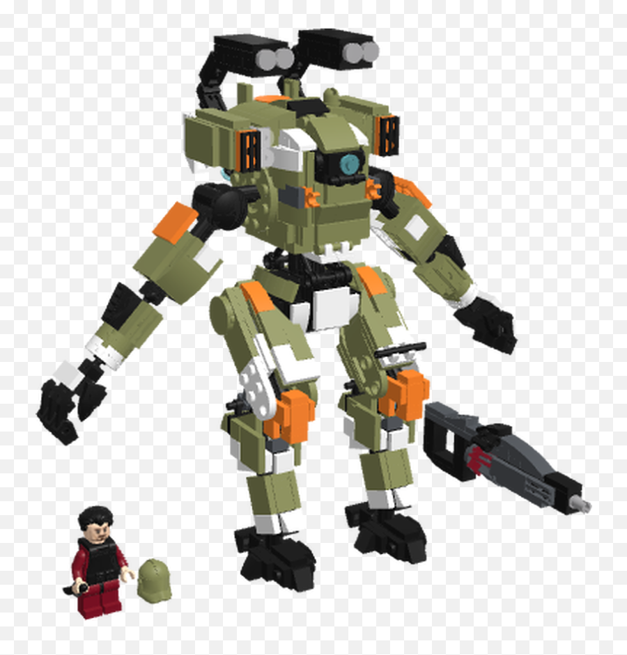 Mecabrickscom Jack Cooper And Bt 7274 - Jack Cooper Titanfall 2 Lego Emoji,Titanfall 2 Logo