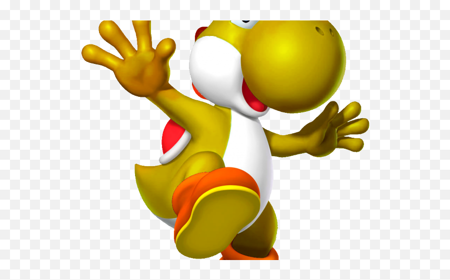 Download Yoshi Clipart Koopa Troopa - Super Mario Gold Yoshi Emoji,Yoshi Clipart