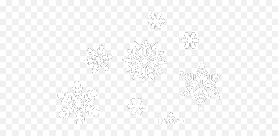 Snowflakes Svg Clip Arts Download - Download Clip Art Png Decorative Emoji,Snowflakes Png