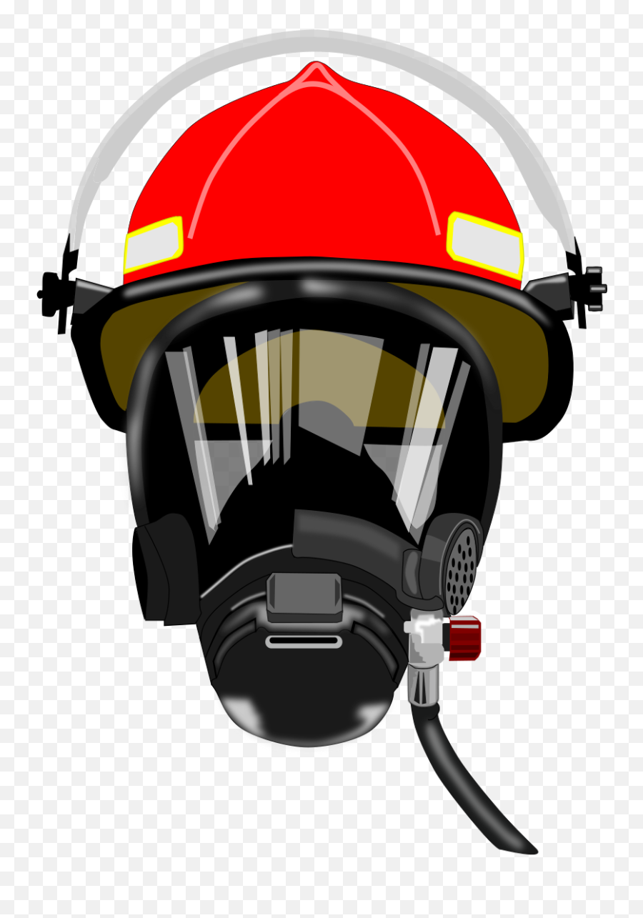 Firefighter Clipart Fire Fighter Firefighter Fire Fighter - Firefighter Mask Clipart Emoji,Firefighter Clipart