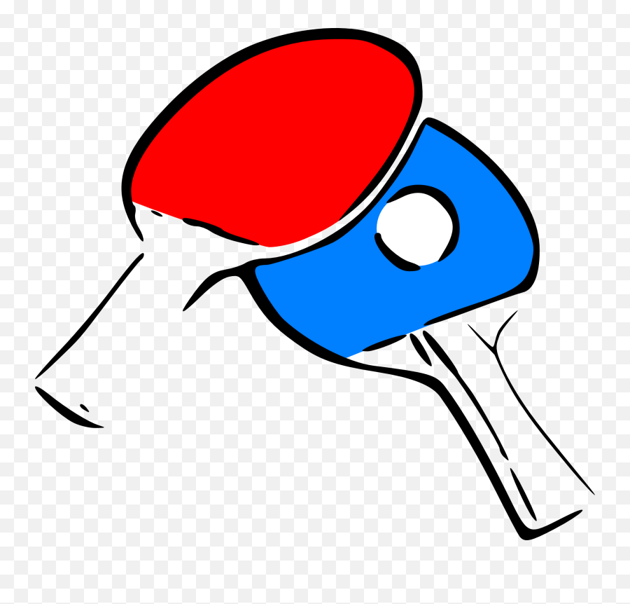 Table Tennis Clipart - Clipart Table Tennis Emoji,Tennis Clipart