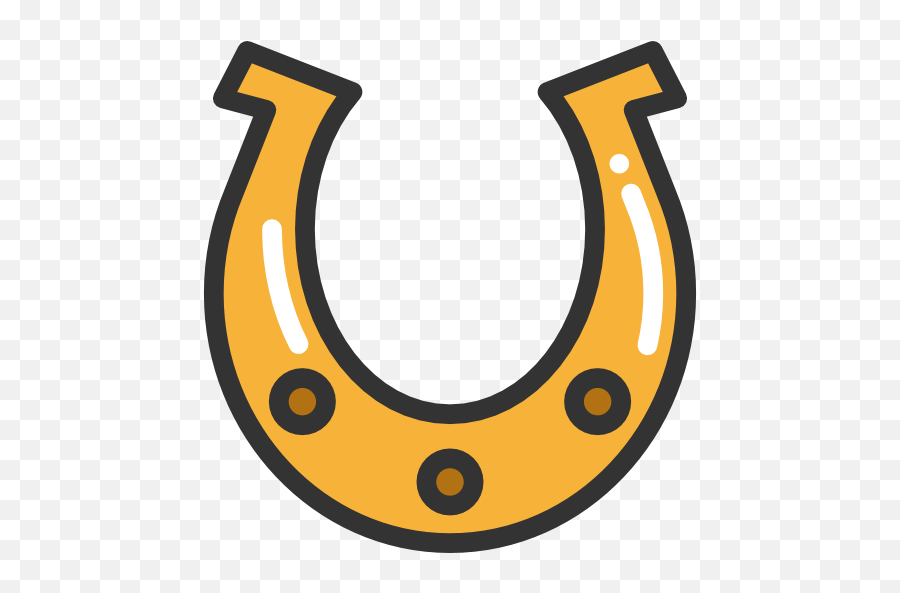 Lucky Horse Shoe Png - Horseshoe Icon Emoji,Horseshoe Clipart