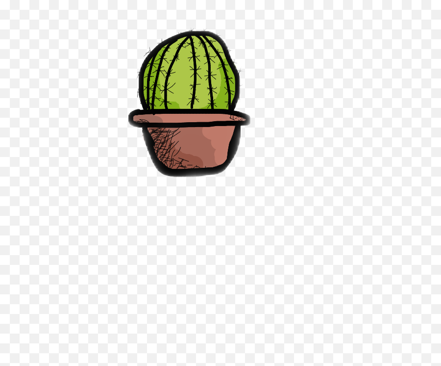 Cactus Art Clipart Cute Sticker Emoji,Cute Cactus Clipart