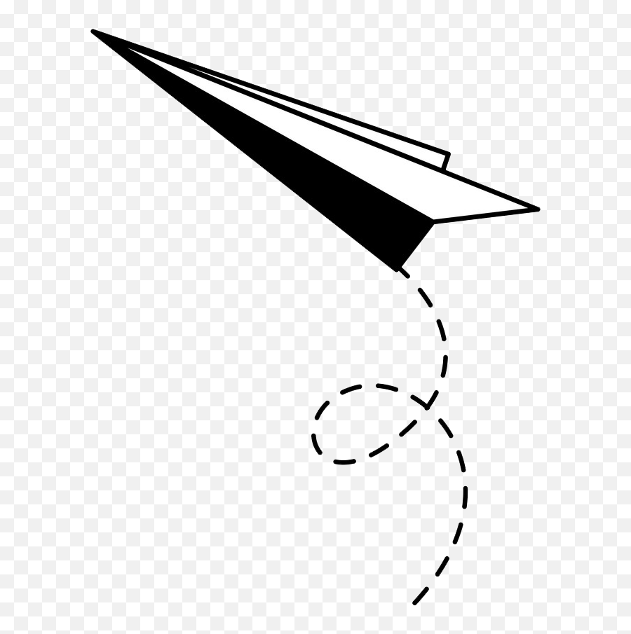 Paper Airplane Clipart - Clipartworld Vertical Emoji,Airplane Clipart