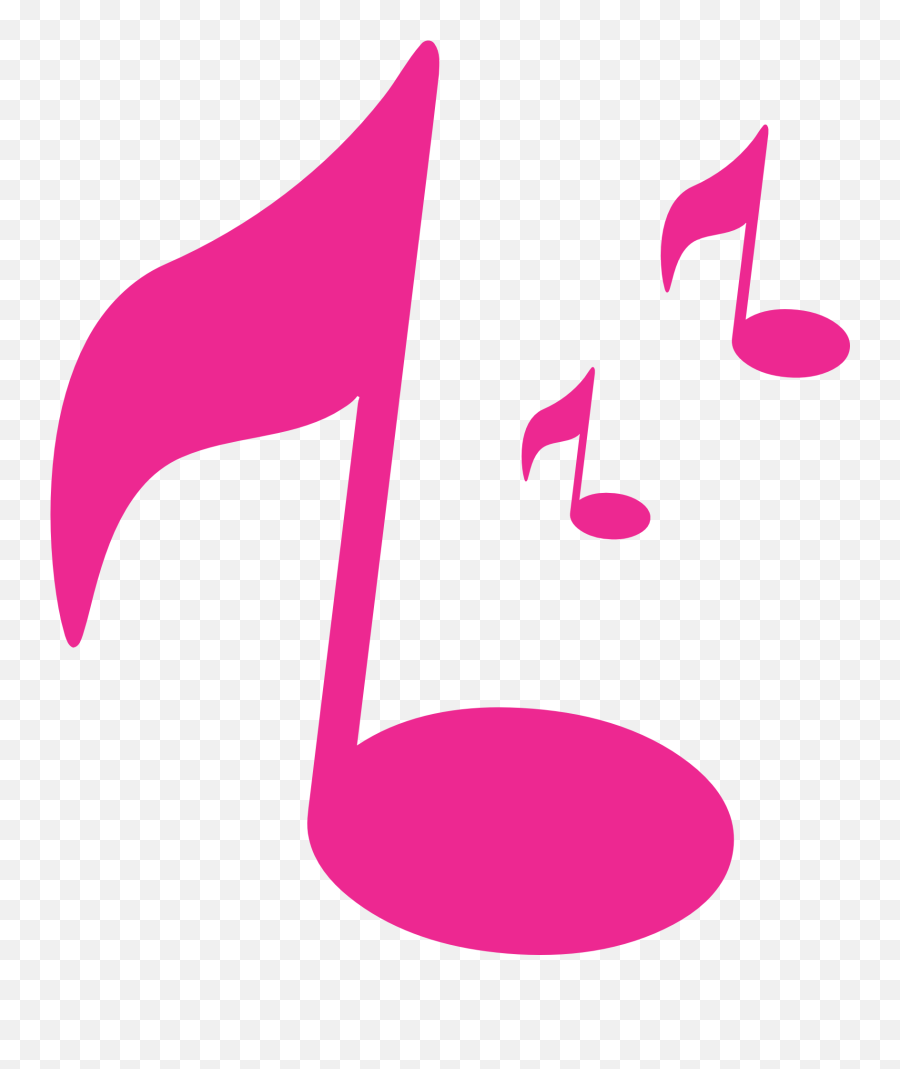 Download Pink Music Note Png - Pink Music Note Clipart Png Clipart Musica Png Emoji,Music Notes Clipart