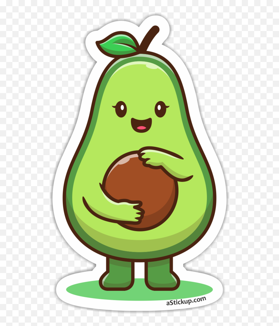 Food U2013 A Stickup Emoji,Avacado Clipart