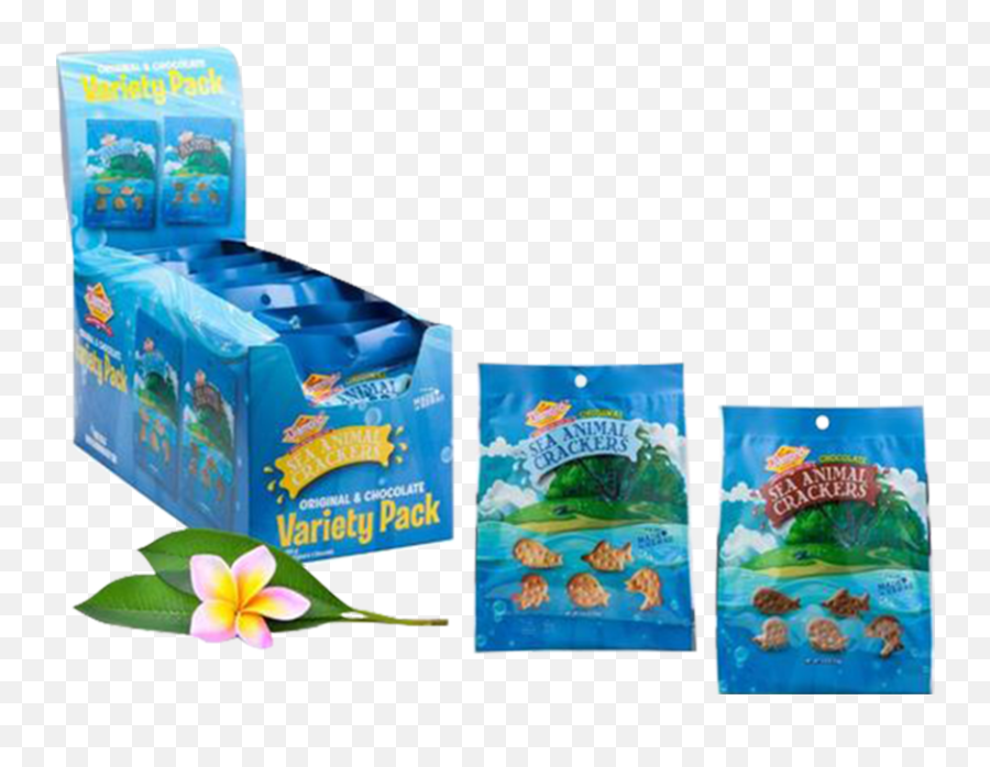 Hawaiian Sea Animal Crackers Variety Pack 508oz Original And 408oz Chocolate Emoji,Logo Game Answers Pack 4