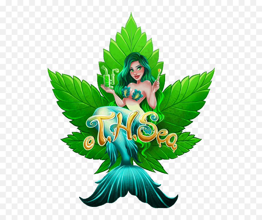 Pot Leaf Smoke Sticker By Thseasiren For Ios U0026 Android Giphy Emoji,Weed Leaf Clipart