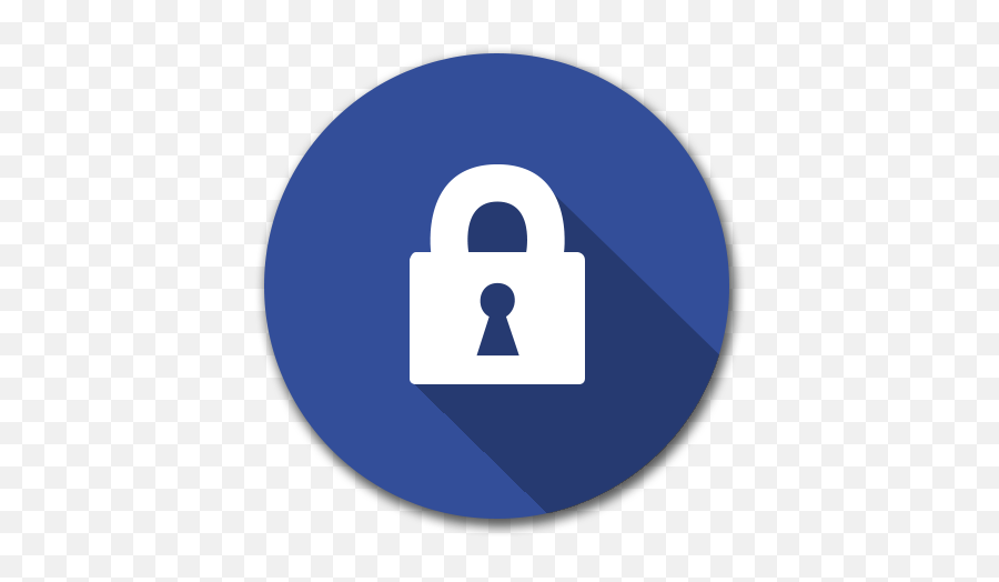 Download Hd Lock - Icon Facebook Transparent Png Image Emoji,Lock Icon Png