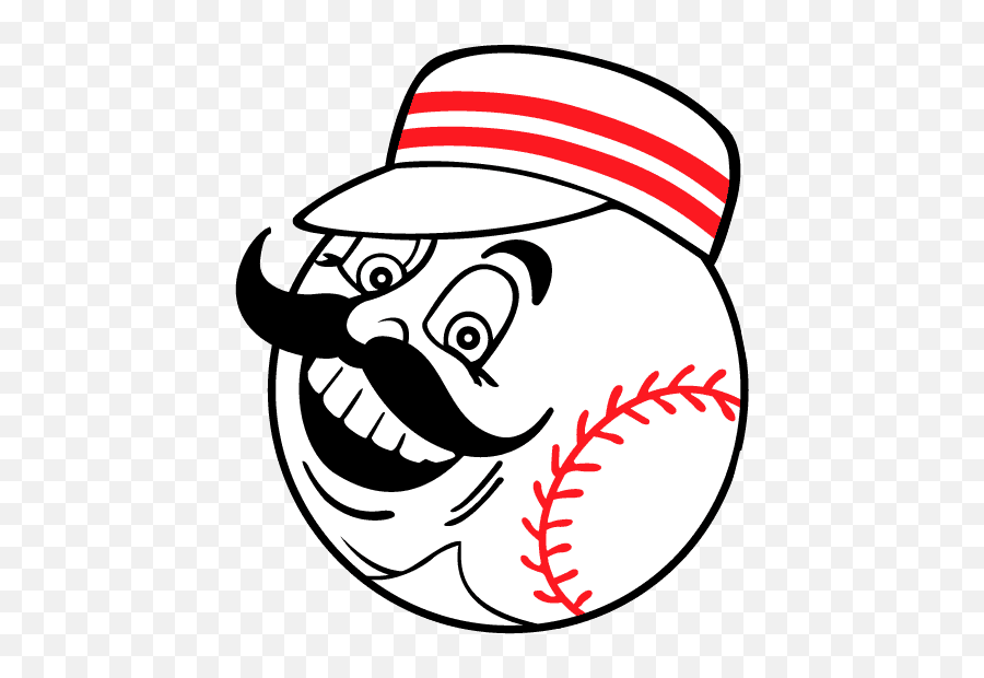 Cincinnati Reds Baseball - Cincinnati Reds Head Logo Emoji,Reds Logo
