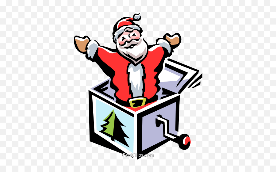 Santa Jack - Inthebox Royalty Free Vector Clip Art Emoji,Jacks Clipart