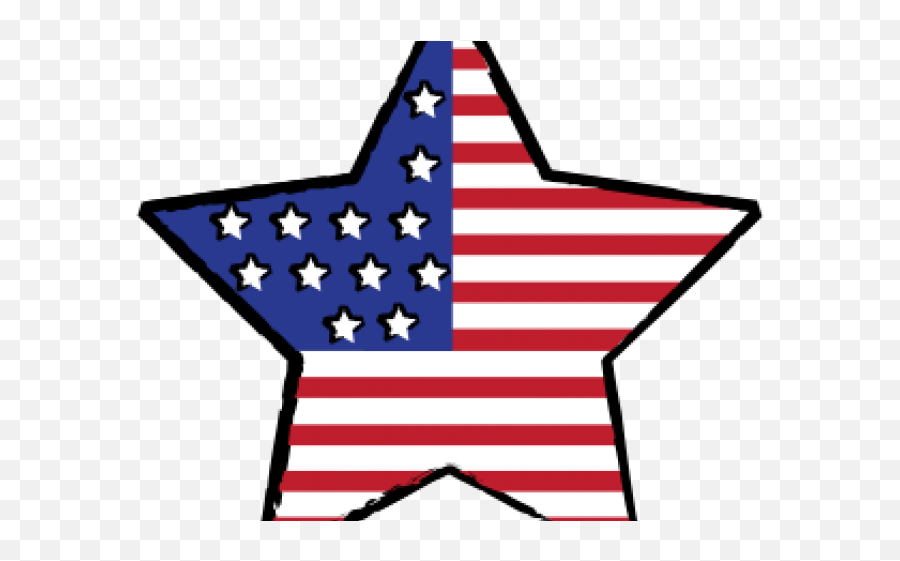 Download Hd Patriotic Flag Clipart Us - Amircan Flage Clipart Emoji,Us Flag Clipart
