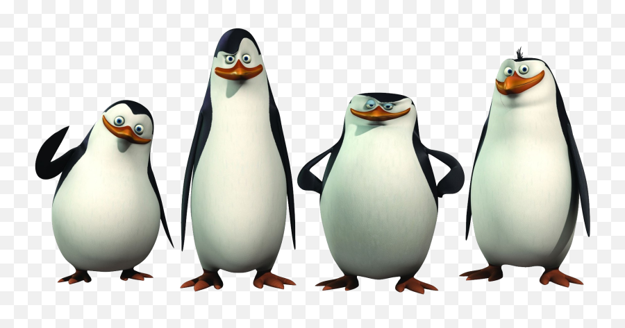 Madagascar Penguins Png - Madagascar Penguins Png Emoji,Penguin Png