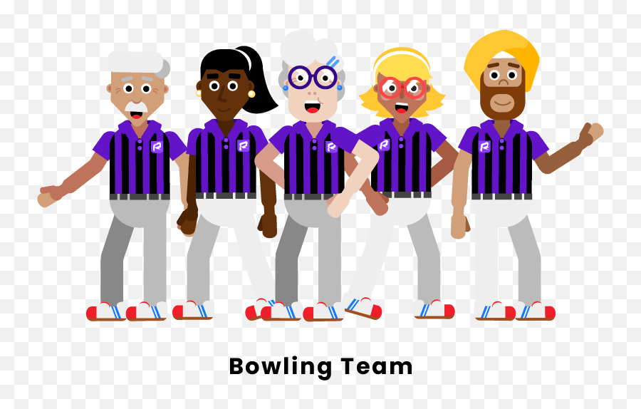 Bowling Team Positions - Clubs And Sport Teams Emoji,Team Clipart