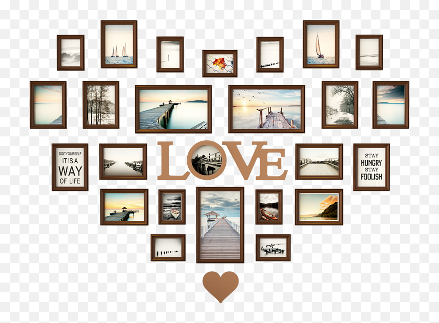 Heart Shaped Frame Png - Number Of Photo Frames Frames For Frame Decoration At Home Emoji,Photo Frame Png