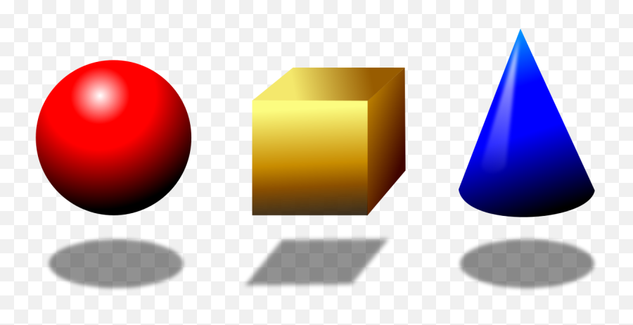 Math Clipart Png - Clipart Geometric Shapes Emoji,1 Clipart