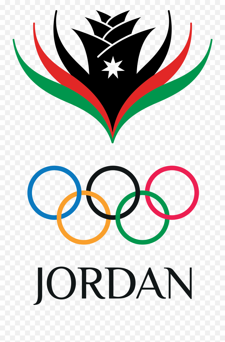 Joc Logo - Jordan Olympic Committee Logo Emoji,Jordan Logo Png