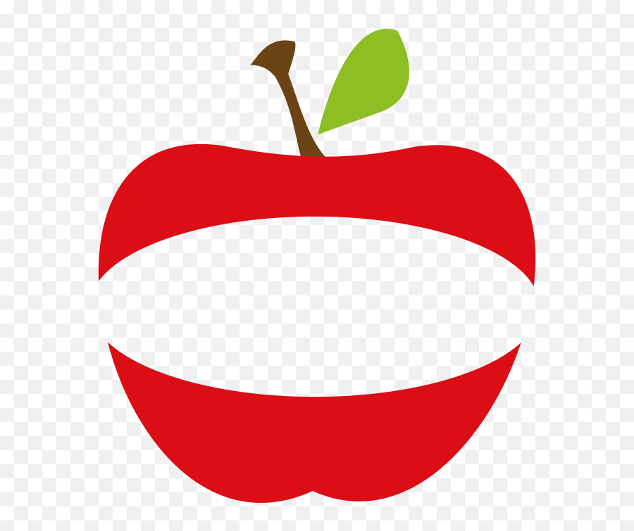 Split Apple Monogram Frame Clipart Free - Fresh Emoji,Frame Clipart