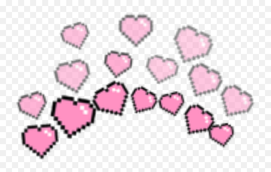 Transparent Crowns Aesthetic - Pink Aesthetic Png Heart Aesthetic Png Emoji,Aesthetic Png