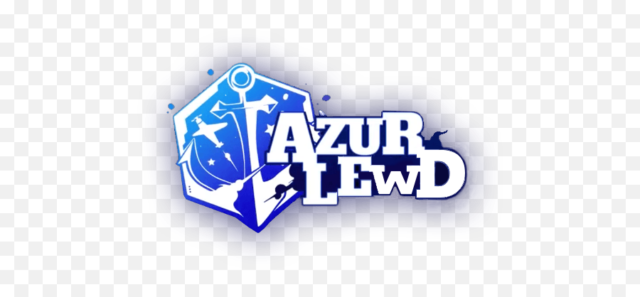I Made This Azur Lewd Logo As A Meme A - Language Emoji,Meme Logo