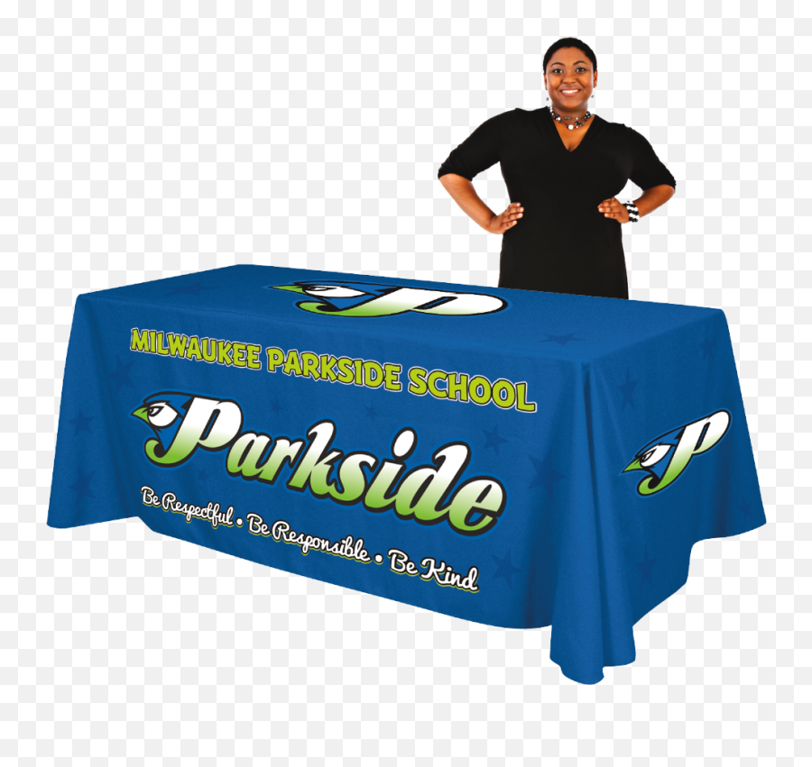 Learning Inc - Banner Emoji,Tablecloth With Logo