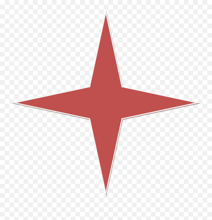 Point Star - Dot Emoji,Red Star Png