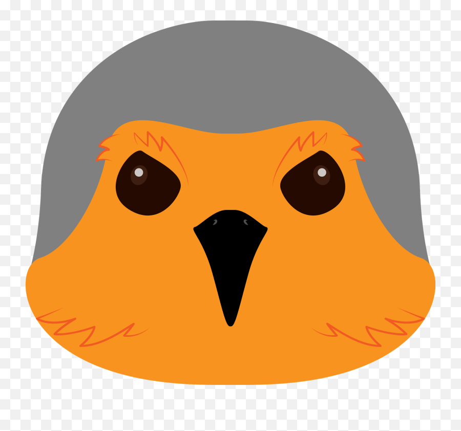 Robin Bird Face Clipart - Soft Emoji,Robin Clipart