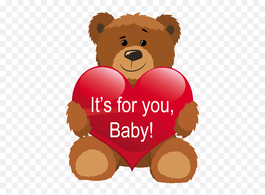 Valentine Bears Emoji,Bears Clipart
