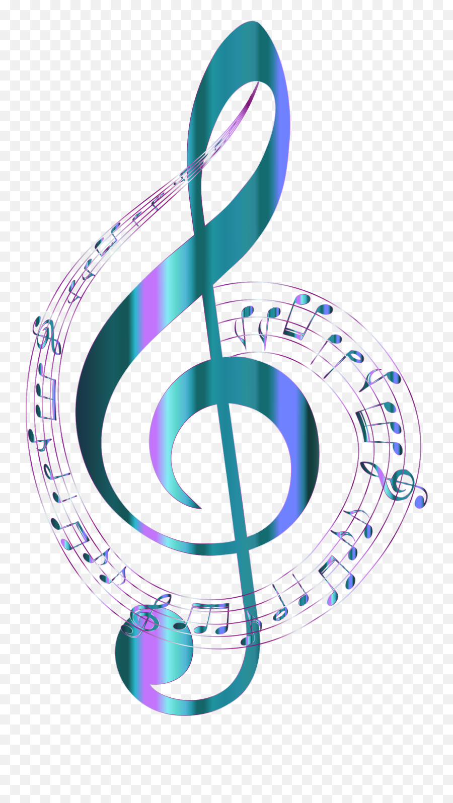 Transparent Clipart Music - Colorful Transparent Background Music Notes Emoji,Music Clipart