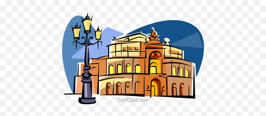 Germany Dresden Opera Royalty Free - Dresden Germany Clip Art Emoji,Opera Clipart
