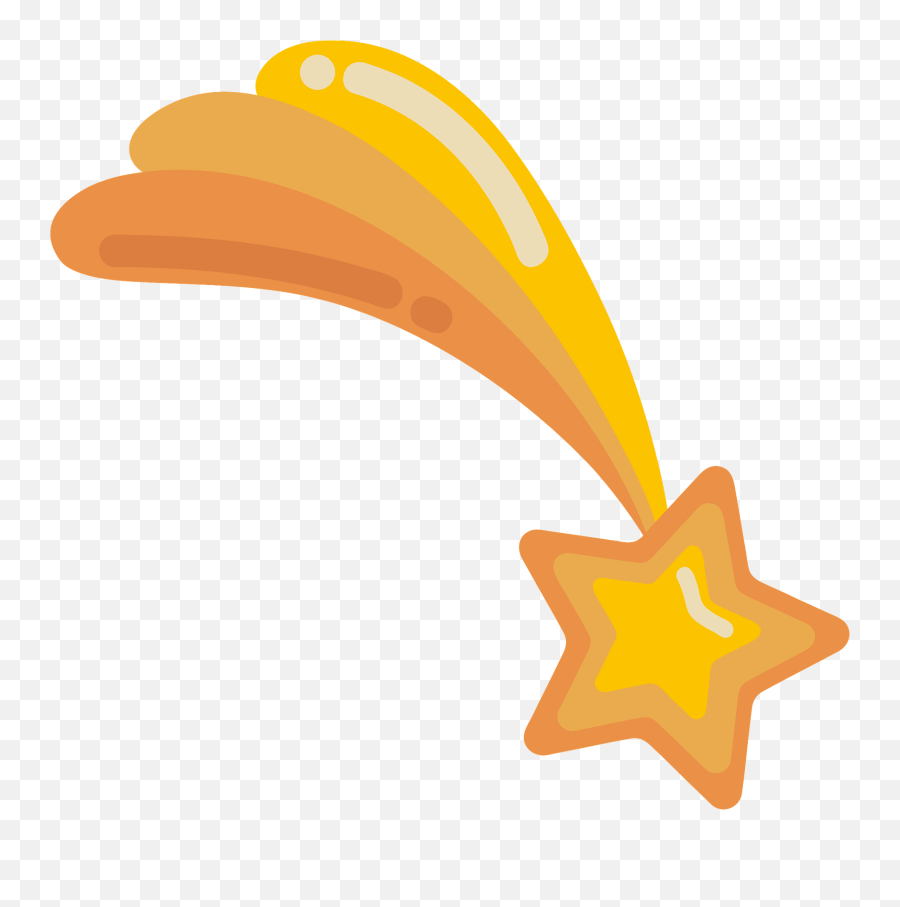 Shooting Star Clipart Free Download Transparent Png - Star Emoji,Shooting Star Clipart
