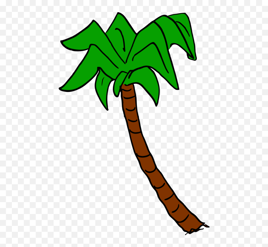 Plantleaftree Png Clipart - Royalty Free Svg Png Coloured Palm Trees Outline Emoji,Plants Clipart