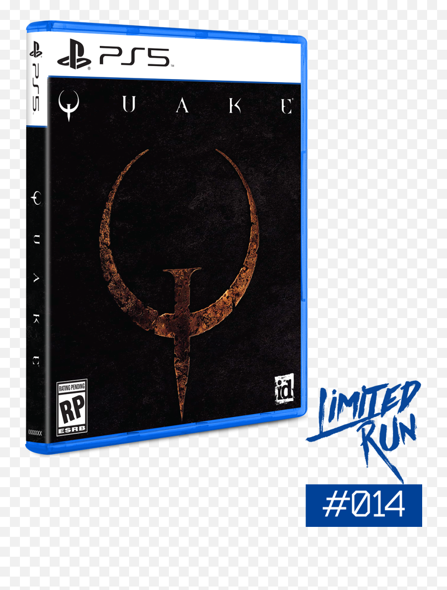 Ps5 Limited Run 14 Quake Deluxe Edition Emoji,Quake 3 Logo