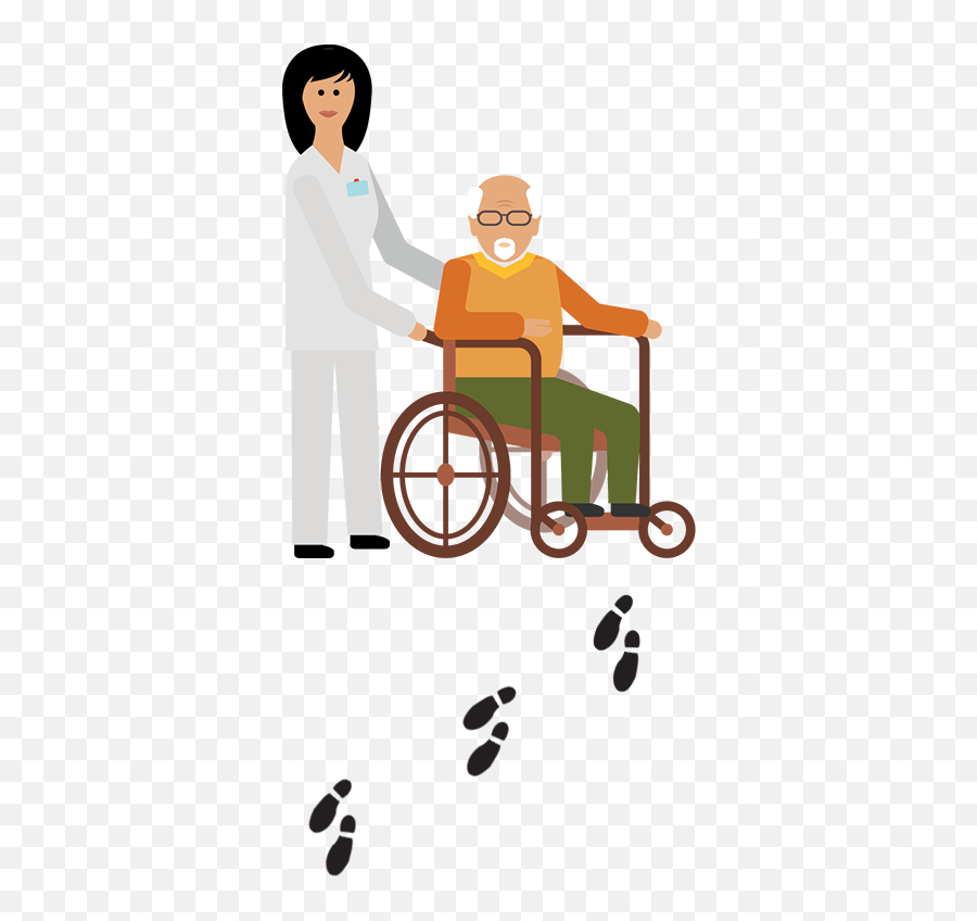 Intermediate Care Services Emoji,Person In Wheelchair Png