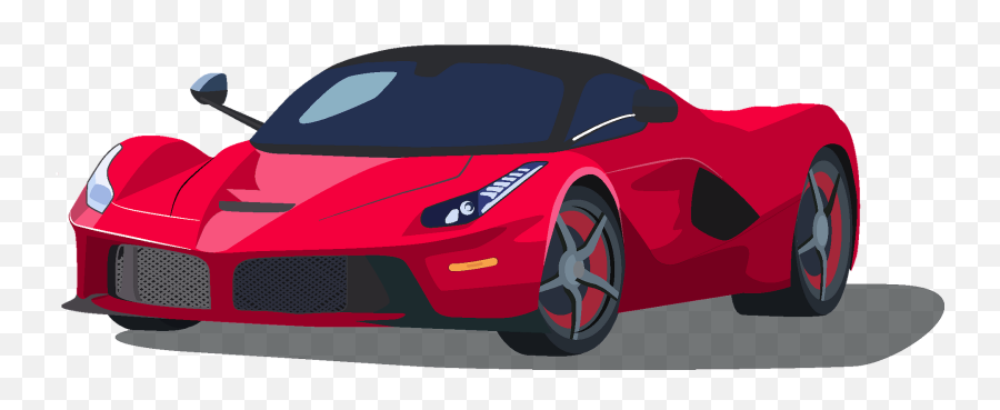 Ferrari Laferrari Clipart Free Download Transparent Png Emoji,Sport Car Clipart