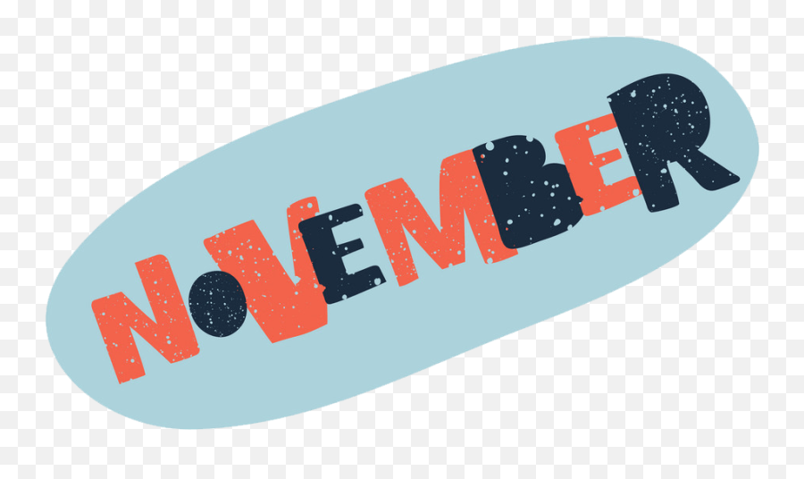 November Page Of Calendar - Clipart World Emoji,Clipart For November