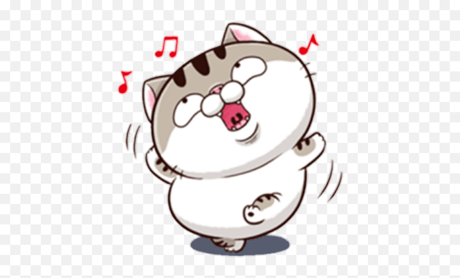 A Cute Fat Cat - Wastickerapps Apk Download For Windows Emoji,Fat Cat Png