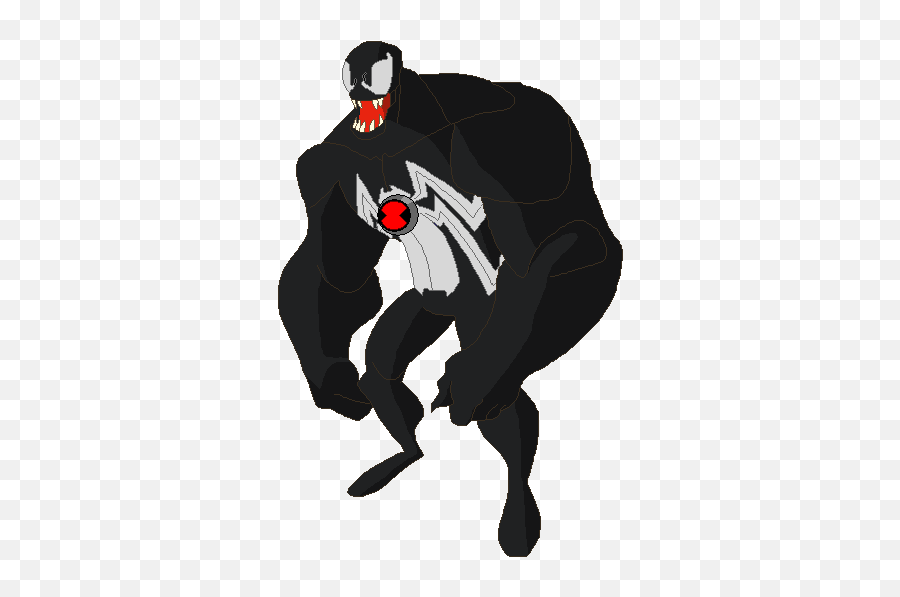 Download Venom Transparent Hq Png Image - Venom Cartoon Transparent Background Emoji,Venom Png