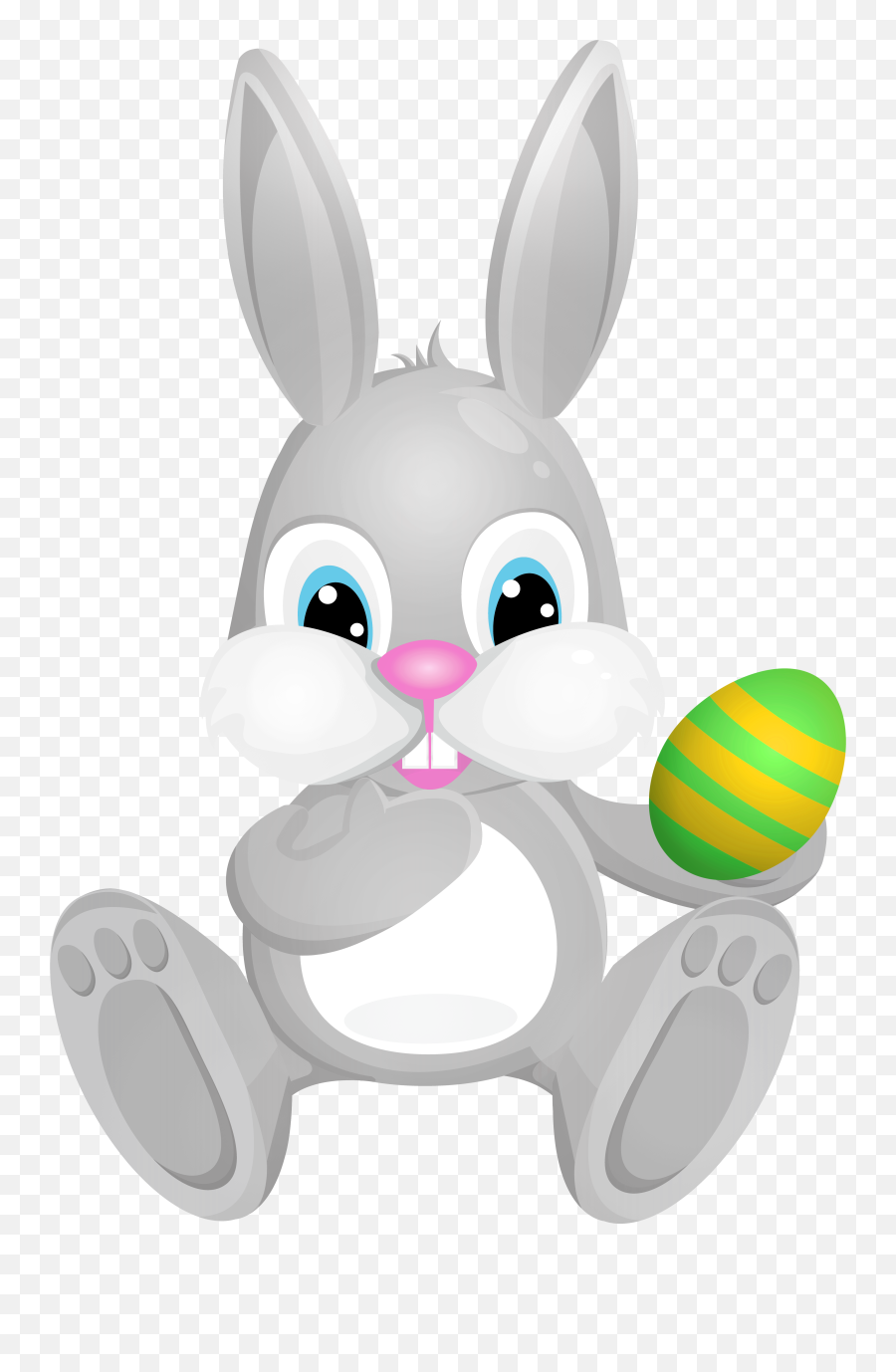 Clipart Rabbit Grey Rabbit Clipart Rabbit Grey Rabbit - Grey Bunny Clip Art Free Emoji,Rabbit Png