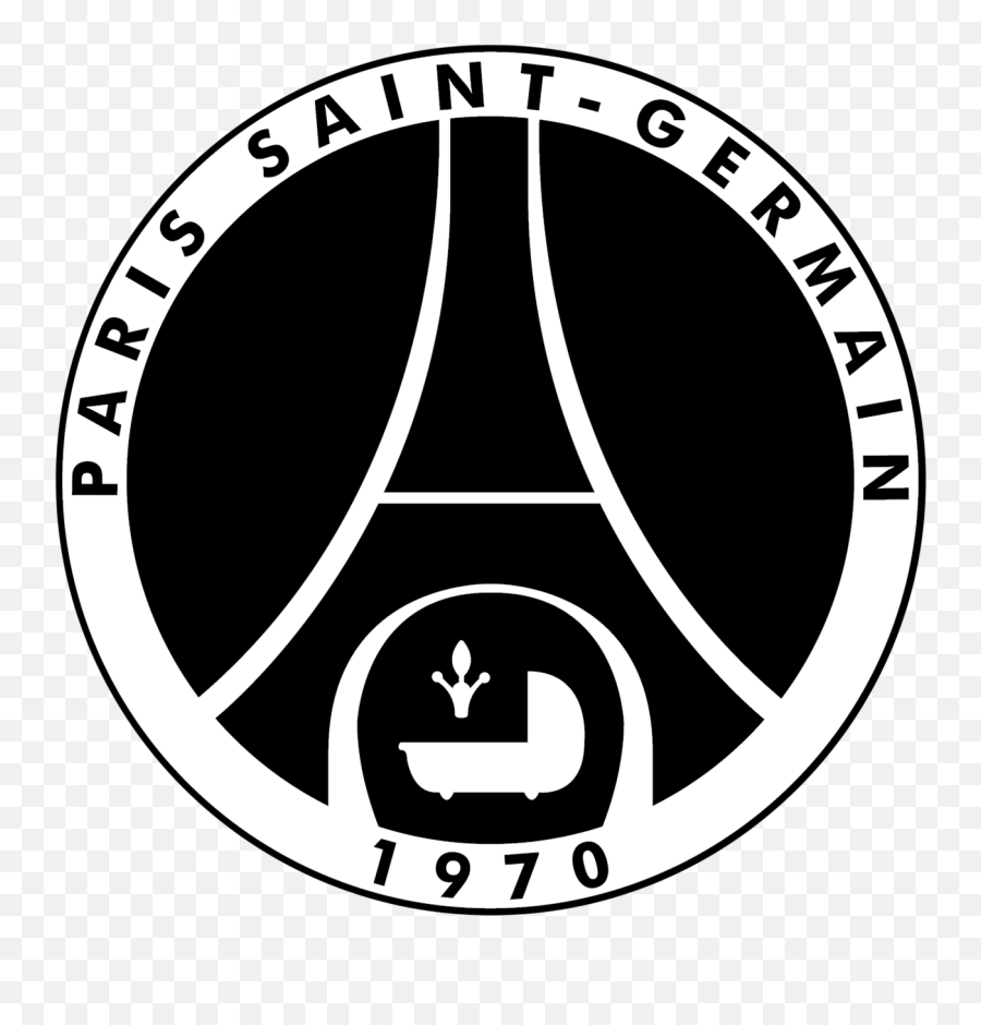 Psg Logo Black And White - Paris Saint Germain Emoji,Psg Logo