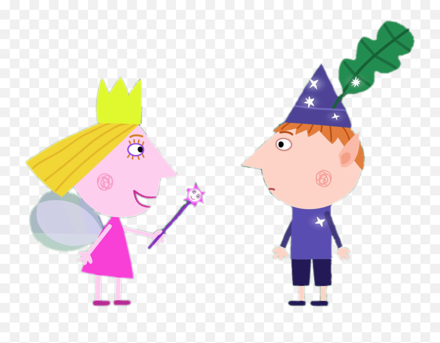 Holly Putting Spell - X Ben And Holly Emoji,Holly Png