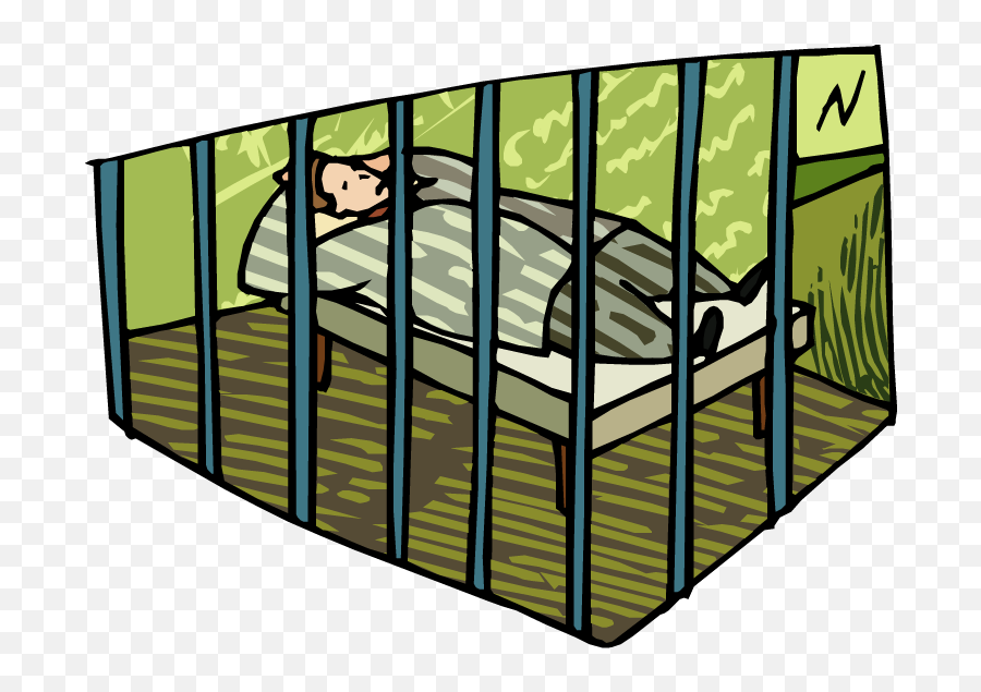 Free Jail Cell Clipart Download Free - Sleeping In Jail Cartoon Emoji,Jail Clipart