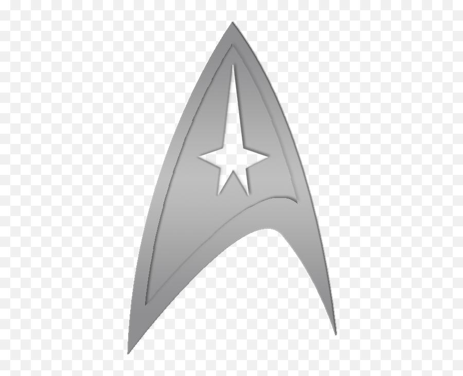 Starfleet Insignia - Transparent Star Trek Badge Emoji,Star Trek Logo