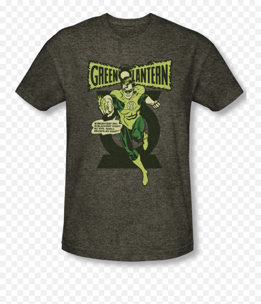 Retro Green Lantern - Green Lantern Chrome T Shirt Emoji,Green Lantern Png