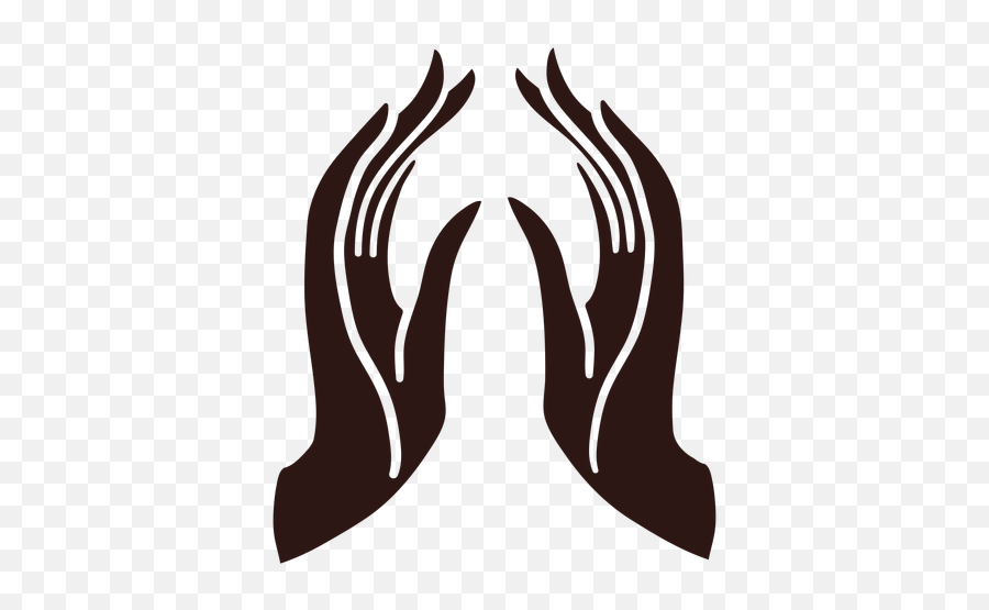 Praying Hands Black - Language Emoji,Praying Hands Logo