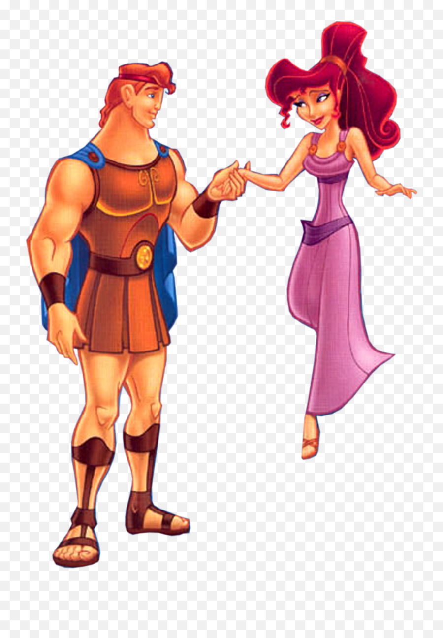 Transparent Hercules And Meg Emoji,Hercules Png
