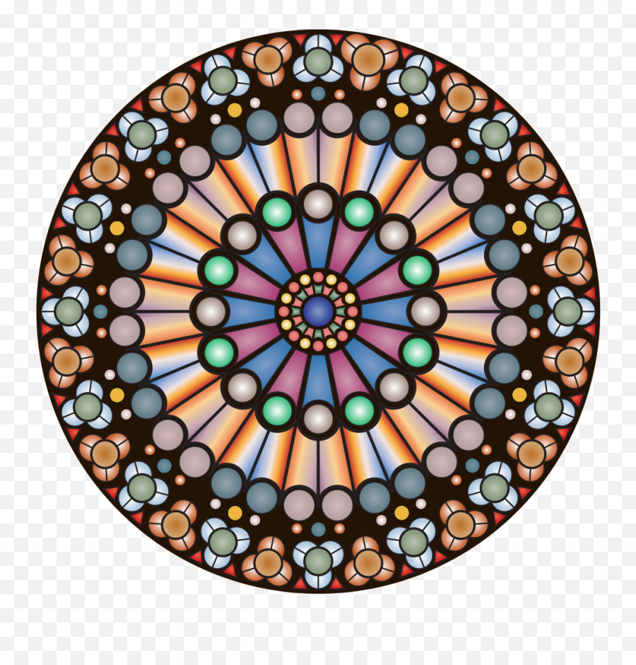 Free Clipart Rose Window - Notre Dame Bnsonger47 360 Degree Scale Printable Emoji,Window Clipart