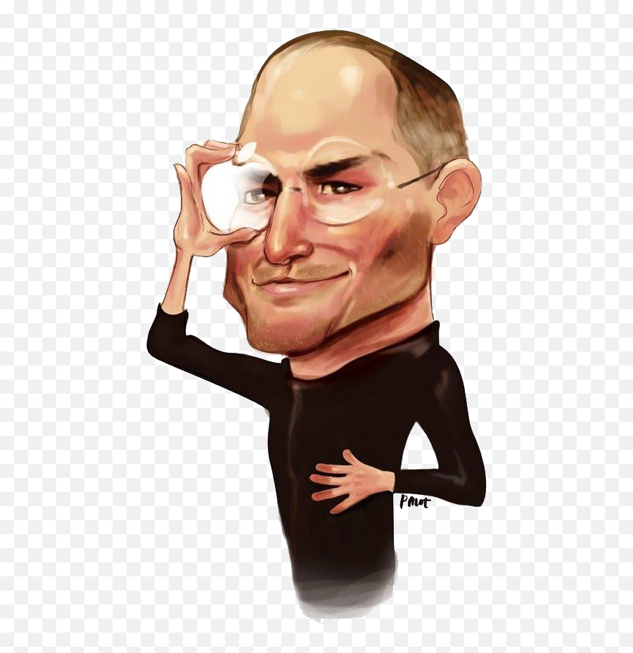 Steve Jobs Png Image - Cartoon Steve Jobs Png Emoji,Steve Jobs Png
