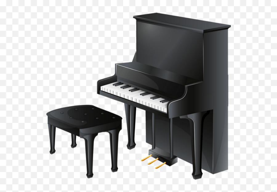 Tube Instrument De Musique Piano Png Music Clipart - Png Piano Emoji,Grand Piano Clipart