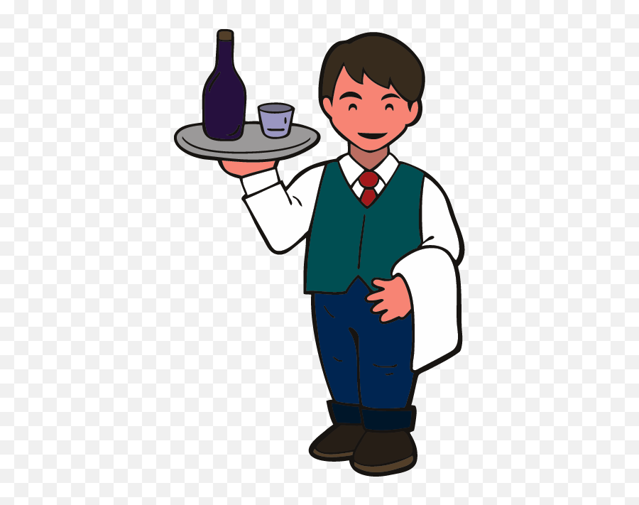 Download Waiters Clipart Imgs For Gt W - Food And Beverage Service Clipart Emoji,Waiter Clipart